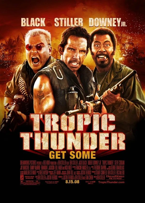 Tropic Thunder release poster