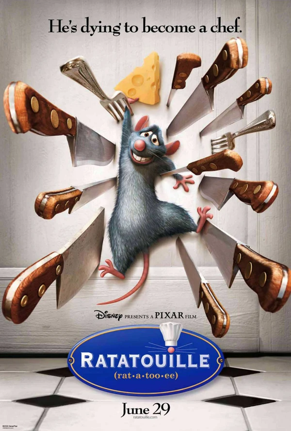 Ratatouille release poster