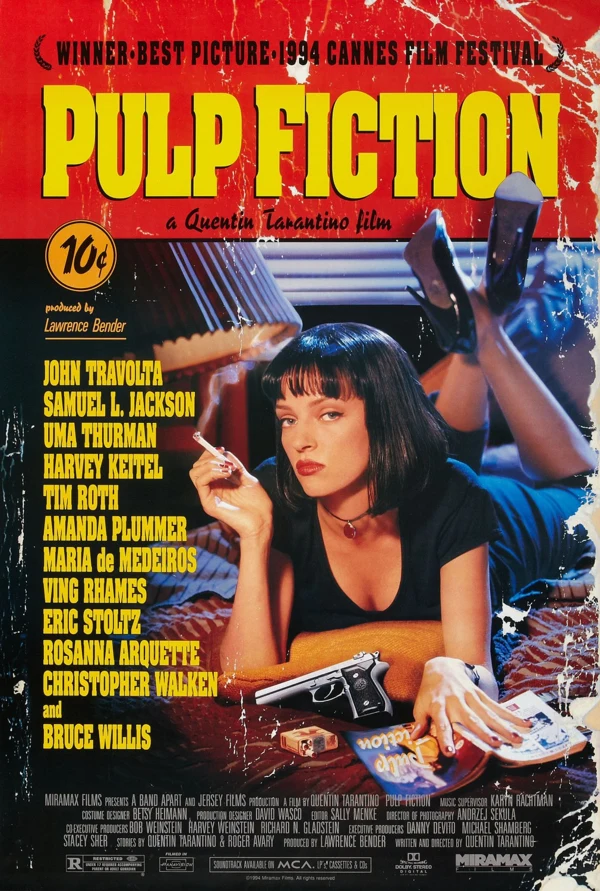 Pulp Fiction release poster