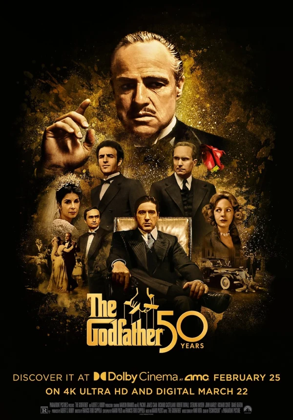 The Godfather release poster