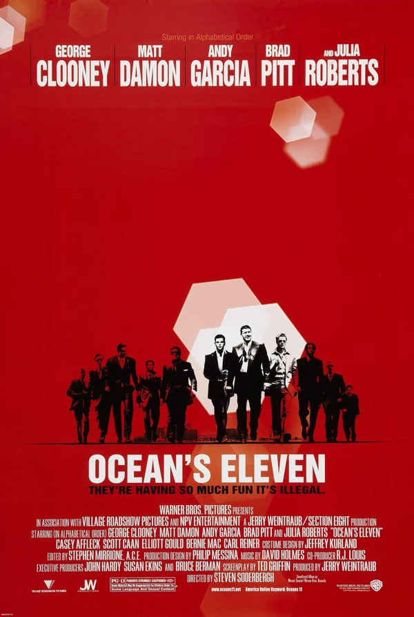 Ocean's Eleven release poster