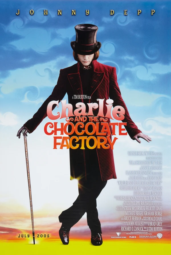 Charlie and the Chocolate Factory release poster