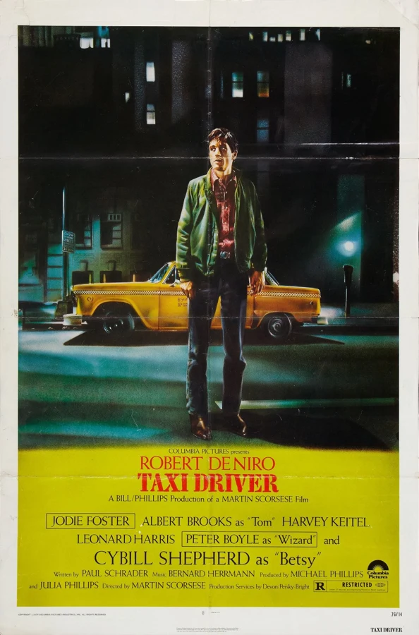 Taxi Driver release poster