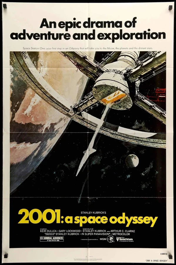 2001: A Space Odyssey release poster