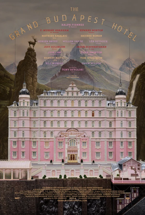 The Grand Budapest Hotel release poster