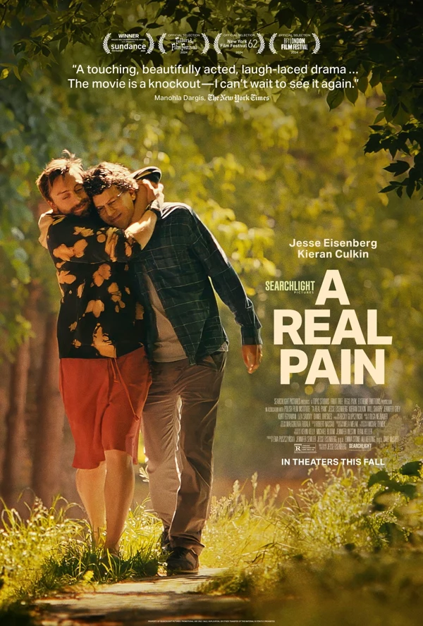 A Real Pain release poster