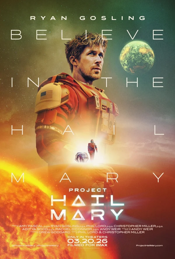 Project Hail Mary release poster
