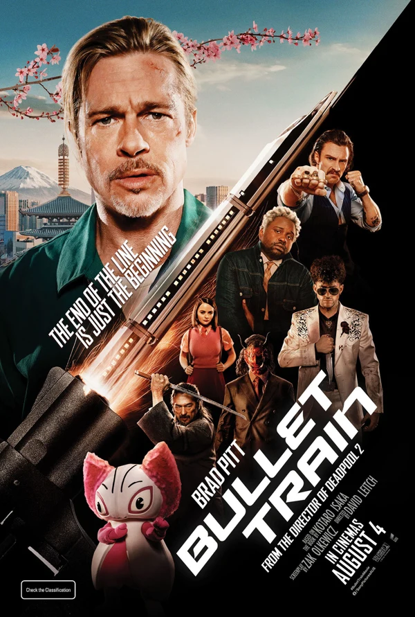 Bullet Train release poster