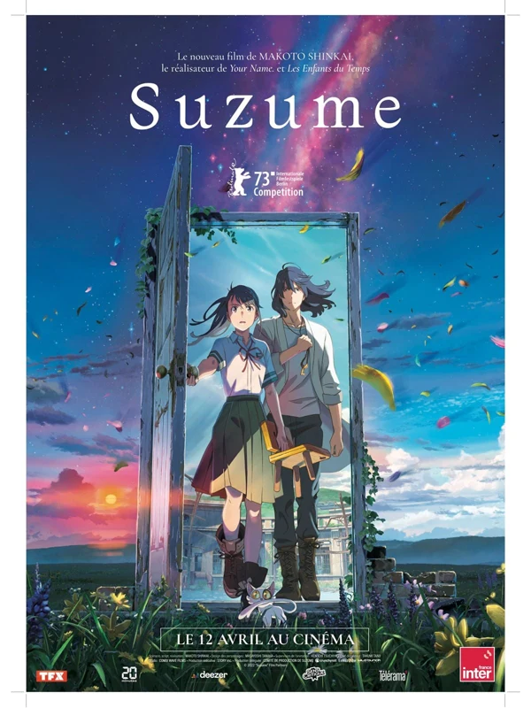Suzume release poster