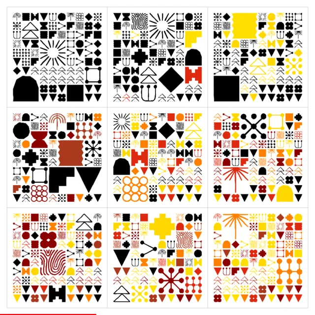 Chromatic Density Grid