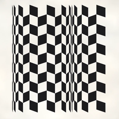 Pleated Checkerboard